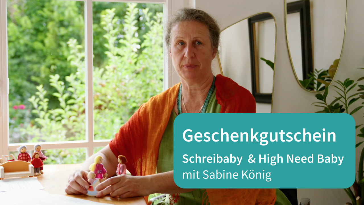 Online-Begleitung Schreibaby & High Need Baby Geschenkgutschein
